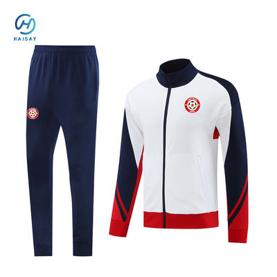 Áo bóng đá chống ẩm nhẹ với logo đội và trọng lượng vải 145gm