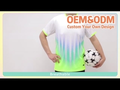 Bán buôn Retro Futbol Jersey Soccer Wear Câu lạc bộ huấn luyện Quick Dry Blue Football Wear Câu lạc bộ bóng đá Uni